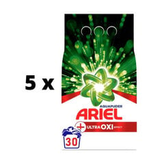 Стиральный порошок Ariel OXI, 30 стирок по 5 шт. упаковка цена и информация | Средства для стирки | 220.lv