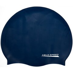 Peldēšanas cepure Aqua-speed Mono 10 111, gaiši zila cena un informācija | Peldcepures | 220.lv