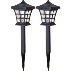 Solar Bollard 2 Pack Nippon 479-22 цена и информация | Уличное освещение | 220.lv