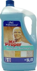Universāls tīrīšanas līdzeklis MR.PROPER Delicate, 5 l x 1 gab. iepakojums цена и информация | Очистители | 220.lv