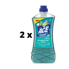 Средство для мытья полов Ace Talcum and White Musk, 1л x 2 шт. упаковка цена и информация | Ace Кухонные товары, товары для домашнего хозяйства | 220.lv