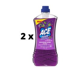 Grīdas tīrīšanas līdzeklis ACE Lavanda un ēteriskā eļļa, 1l x 2 gab. iepakojums цена и информация | Очистители | 220.lv