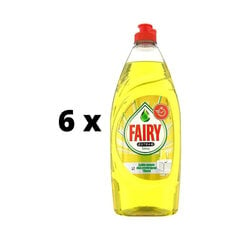 Trauku mazgāšanas līdzeklis FAIRY Citrus Supercore, 905 ml x 6 gab. iepakojums cena un informācija | Trauku mazgāšanas līdzekļi | 220.lv