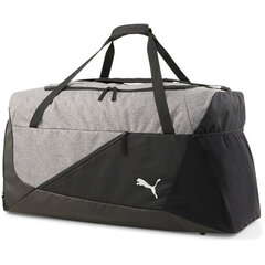 Sporta soma Puma teamFINAL Teambag L, 82 l, Black-medium gray heather цена и информация | Рюкзаки и сумки | 220.lv