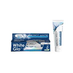 Balinoša zobu pasta ar zilu putu konsistenci White glo optic technology instant white whitening toothpaste, 150 g + zobu birste cena un informācija | Zobu pastas, birstes | 220.lv