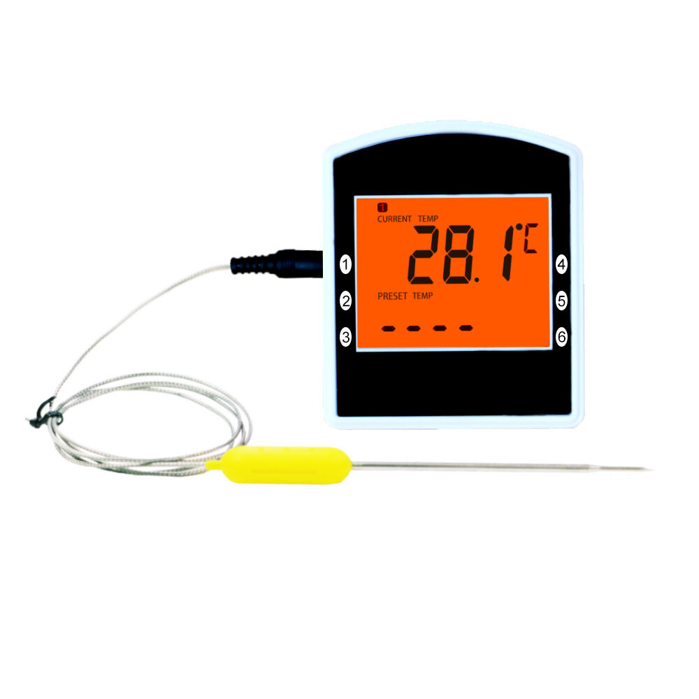 Augstas temperatūras bezvadu pārtikas termometrs TP6061 цена и информация | Grila, barbekjū piederumi un aksesuāri | 220.lv