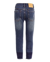 Голубые узкие джинсы для девочек Gulliver цена и информация | Штаны для девочки ABN-2959/KOR/086 | 220.lv
