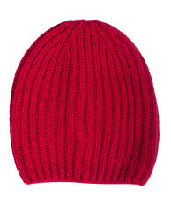 Красная вязаная шапка с люрексом для девочек Gulliver цена и информация | Шапки, перчатки, шарфы для девочек | 220.lv