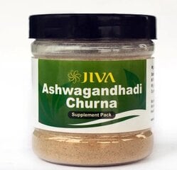 Gulošā skaistule un asinszāles pulveris Jiva Ayurveda Ashwagandhadi Churna, 100 g cena un informācija | Tējas un ārstniecības augi | 220.lv