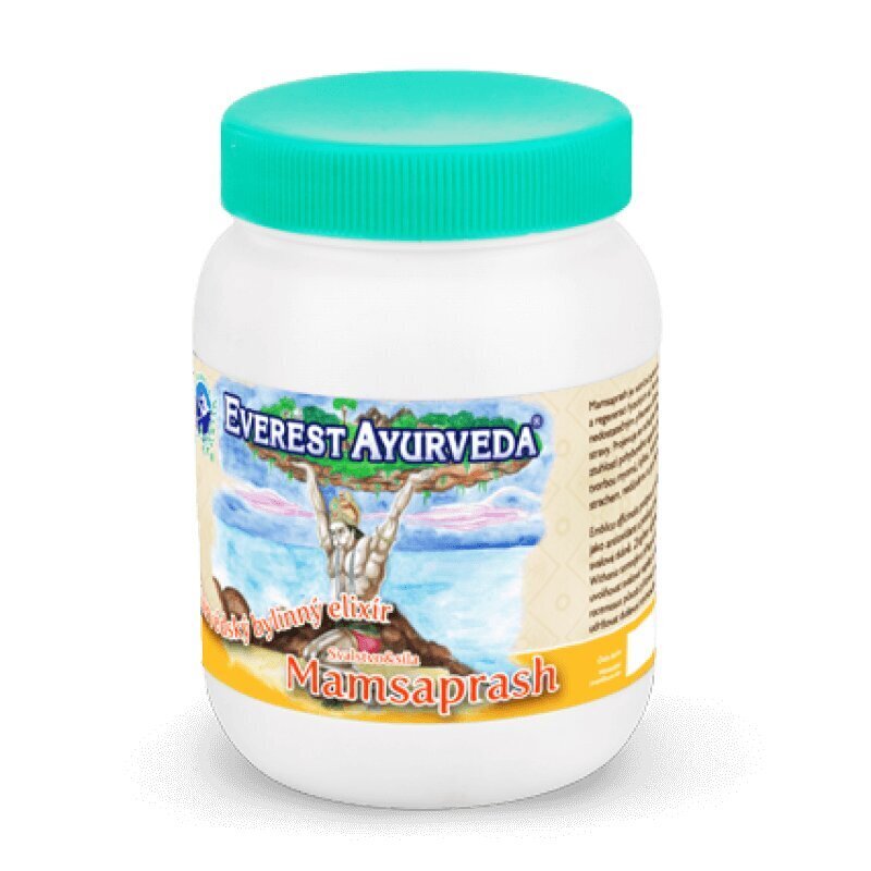 Ājurvēdas augu ievārījums Everest Ayurveda Mamsaprash, 200 g cena un informācija | Tējas un ārstniecības augi | 220.lv