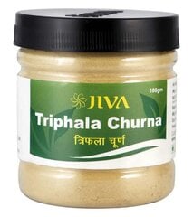 Ājurvēdas trīs augļu pulveris Jiva Ayurveda Triphala Churna, 100 g cena un informācija | Tējas un ārstniecības augi | 220.lv