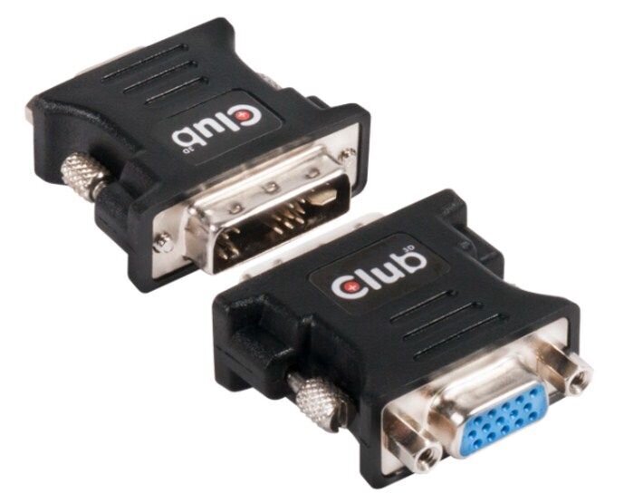 Adapteris Club 3D DVI to VGA Passive,CAA-DMA>CFA cena un informācija | Adapteri un USB centrmezgli | 220.lv