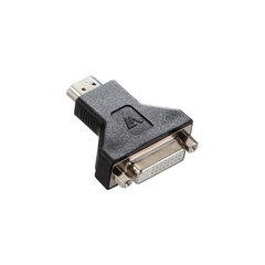 DVI-D – HDMI adapteris V7 V7E2HDMIMDVIDF-ADPTR Melns цена и информация | Адаптеры и USB разветвители | 220.lv