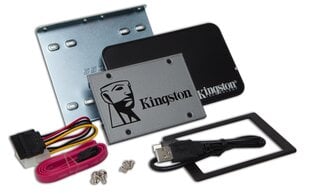 Kingston Technology UV500 2.5" 1920 GB Serial ATA III 3D TLC цена и информация | Внутренние жёсткие диски (HDD, SSD, Hybrid) | 220.lv