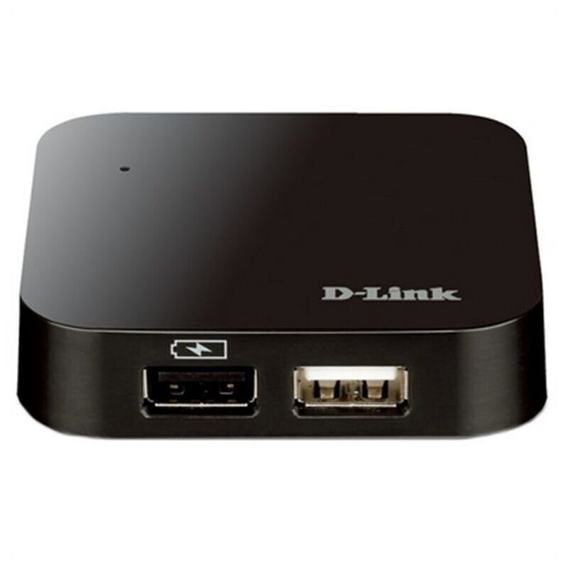 USB šakotuvas D-Link DUB-H4 USB 2.0 480 Mbit/s цена и информация | Adapteri un USB centrmezgli | 220.lv