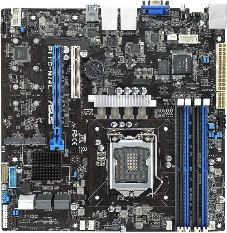 ASUS P11C-M/4L Intel C242 LGA 1151 (Socket H4) micro ATX cena un informācija | Mātesplates | 220.lv