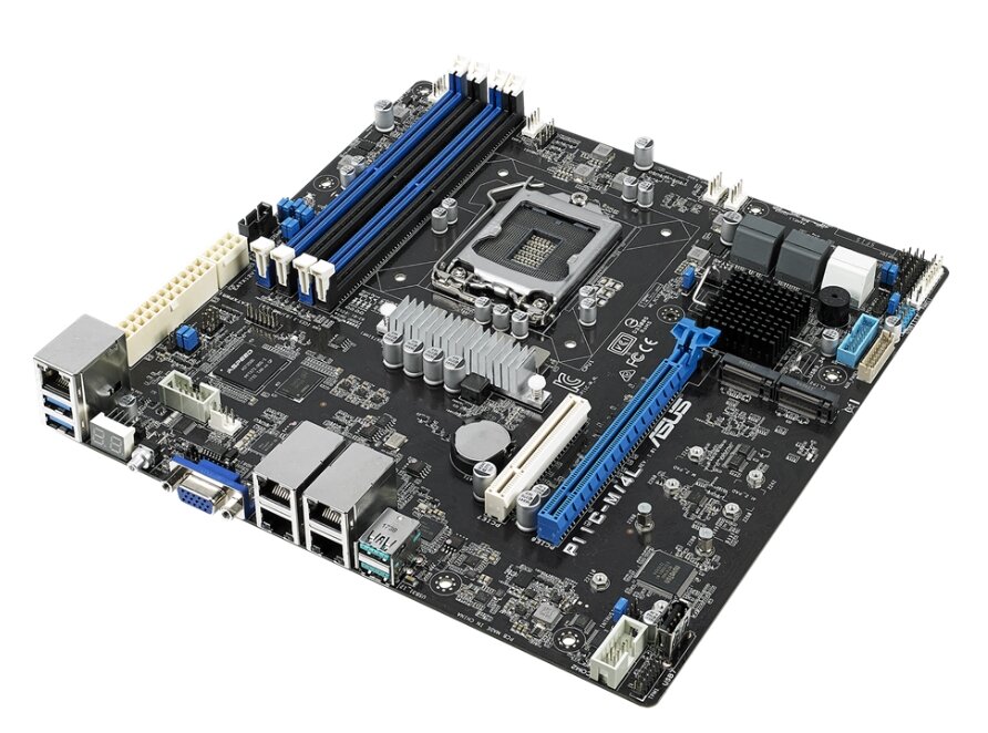 ASUS P11C-M/4L Intel C242 LGA 1151 (Socket H4) micro ATX cena un informācija | Mātesplates | 220.lv