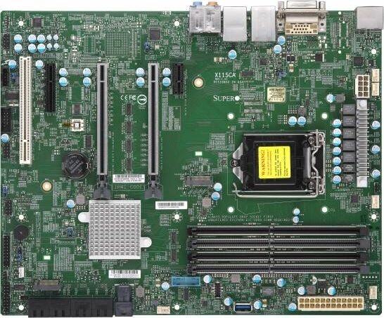Supermicro X11SCA Intel C246 LGA 1151 (Socket H4) ATX cena un informācija | Mātesplates | 220.lv