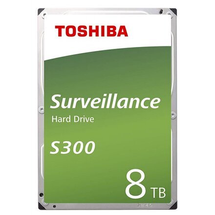 Toshiba Hard Drive S300 7200 RPM, 8000 GB цена и информация | Iekšējie cietie diski (HDD, SSD, Hybrid) | 220.lv