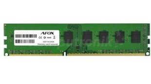 AFOX DDR3 4G 1600 UDIMM memory module 4 GB 1 x 4 GB 1600 MHz cena un informācija | Operatīvā atmiņa (RAM) | 220.lv