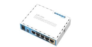 Mikrotik hAP White Power over Ethernet (PoE) цена и информация | Маршрутизаторы (роутеры) | 220.lv