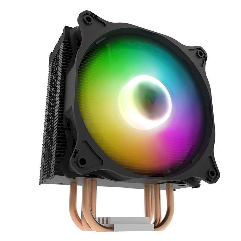 CPU active cooling Darkflash Darkair Plus ARGB (heatsink + fan 120x120) cena un informācija | Ūdens dzesēšana - komplekti | 220.lv