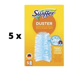 Swiffer Duster uzpilde 5 gab. x 5 gab. iepakojums cena un informācija | Tīrīšanas piederumi | 220.lv