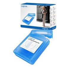 LogiLink UA0133 HDD защитная коробка 1 HDD, синяя цена и информация | Жёсткие диски | 220.lv