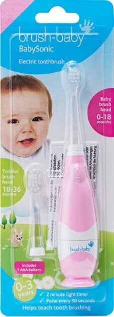 Brush-Baby BabySonic цена и информация | Elektriskās zobu birstes | 220.lv