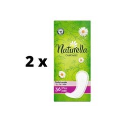 Салфетки гигиенические Naturella Ромашка Плюс, 36 шт. x 2 шт. упаковка цена и информация | Тампоны, гигиенические прокладки для критических дней, ежедневные прокладки | 220.lv