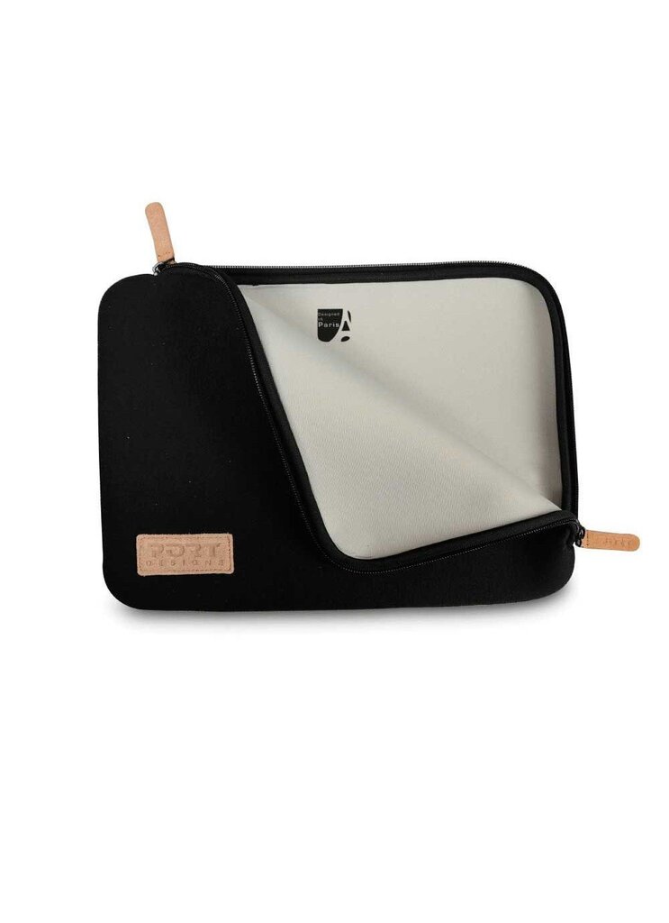 PORT DESIGNS Torino Sleeve 15.6&quot; Black cena un informācija | Somas portatīvajiem datoriem | 220.lv