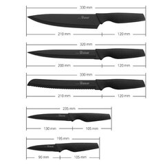 Набор ножей Aurora AU 861  цена и информация | Ножи и аксессуары для них | 220.lv
