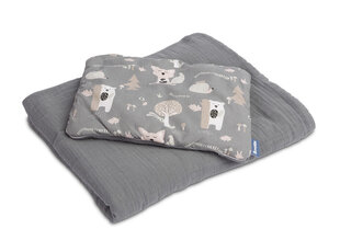 Комплект одеял и подушек Sensillo, серый цена и информация | Детское постельное бельё | 220.lv