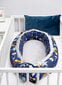 Bērnu ligzda/kokons Sensillo Blue Fox, 80x45 cm цена и информация | Bērnu gultas veļa | 220.lv