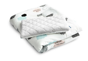 Комплект одеял и подушек SensilloKaro Плюшевый, облака цена и информация | Детское постельное бельё | 220.lv