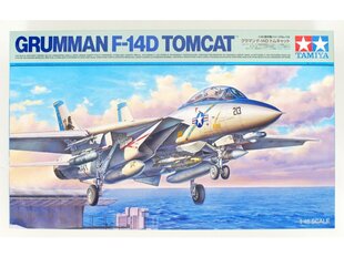 Tamiya - Grumman F-14D Tomcat, 1/48, 61118 cena un informācija | Konstruktori | 220.lv