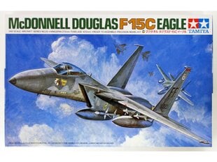 Сборная модель Tamiya - McDonnell Douglas F-15C Eagle, 1/48, 61029 цена и информация | Kонструкторы | 220.lv