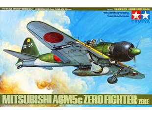 Tamiya - Mitsubishi A6M5c Zero Fighter (Zeke), 1/48, 61027 cena un informācija | Konstruktori | 220.lv