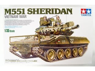 Tamiya - M551 Sheridan Vietnam War, 1/35, 35365 cena un informācija | Konstruktori | 220.lv