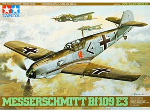 Tamiya - Messerschmitt Bf 109E3, 1/48, 61050 цена и информация | Конструкторы и кубики | 220.lv