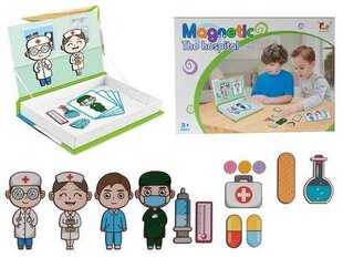 Magnētiskais slimnīcas komplekts cena un informācija | Attīstošās rotaļlietas | 220.lv