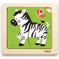 Koka puzle Viga, zebra цена и информация | Puzles, 3D puzles | 220.lv
