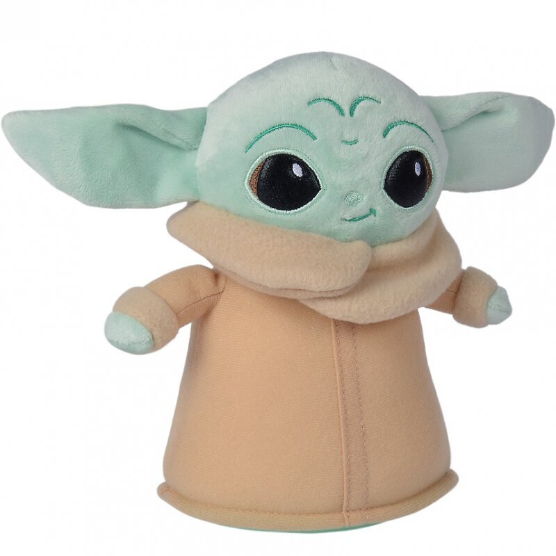 Plīša rotaļlieta - Baby Yoda Mandalorian Star Wars Simba Disney, 18 cm cena un informācija | Mīkstās (plīša) rotaļlietas | 220.lv