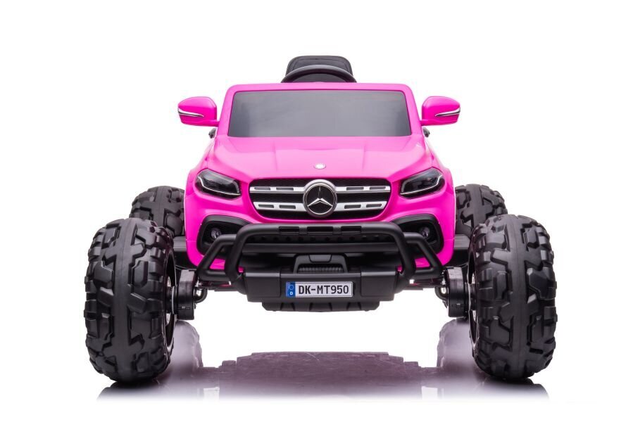 Bērnu vienvietīgs elektromobilis Mercedes DK-MT950 MP4, rozā cena un informācija | Bērnu elektroauto | 220.lv