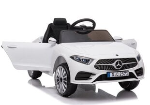Bērnu vienvietīgs elektromobilis Mercedes CLS 350, balts цена и информация | Электромобили для детей | 220.lv