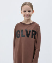 T-krekls oversize ar dekoru meitenēm Gulliver cena un informācija | Krekli, bodiji, blūzes meitenēm | 220.lv