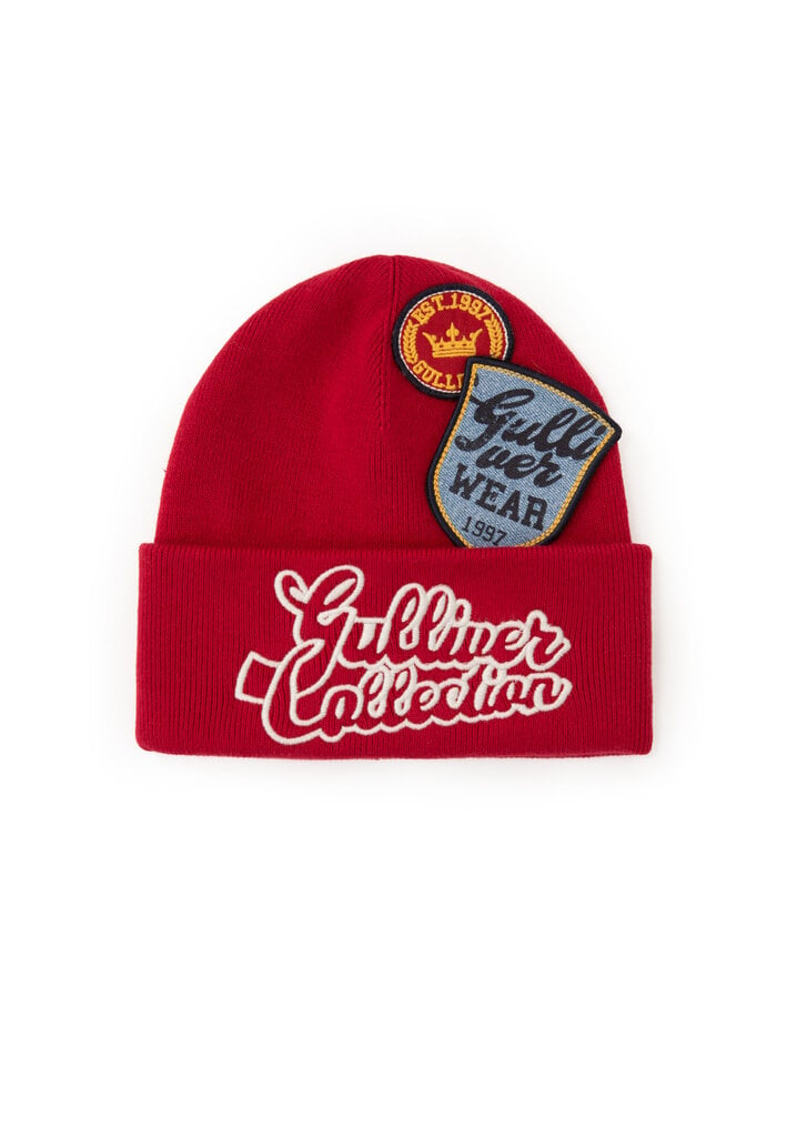 Cepure adīta ar dekoru meitenēm Gulliver cena un informācija | Ziemas apģērbs bērniem | 220.lv