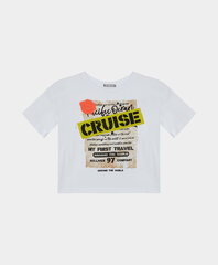T-krekls balts ar apdruku un volāniem meitenēm Gulliver kaina ir informacija | Krekli, bodiji, blūzes meitenēm | 220.lv