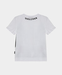 T-krekls balts ar apdruku meitenēm Gulliver цена и информация | Рубашки для мальчиков | 220.lv