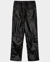 Черные брюки утепленные демисезонные для девочек Gulliver цена и информация | Зимняя одежда для детей | 220.lv